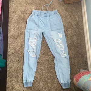 Drawstring Jeans